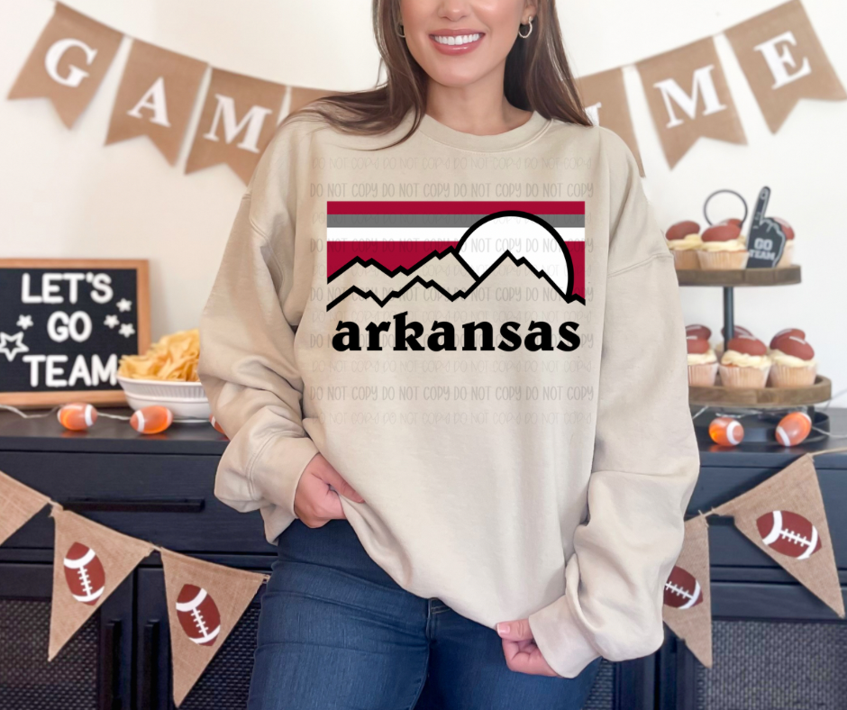 MASCOT / STATE MOUTAIN  - DTF Transfer
