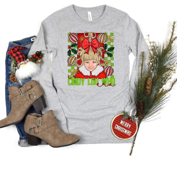 Cindy Lou Who Era DTF Transfer