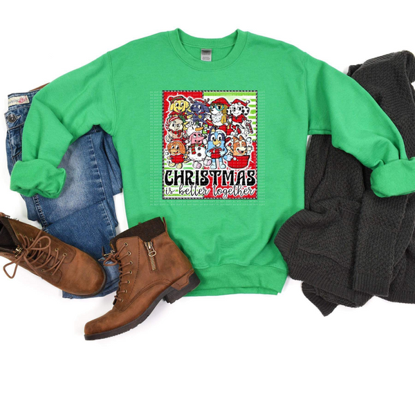 Christmas is Better Together DTF Transfer