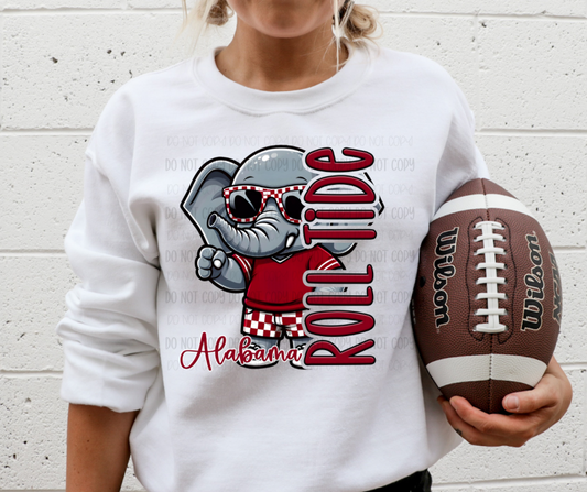 alabama roll tide    - DTF Transfer