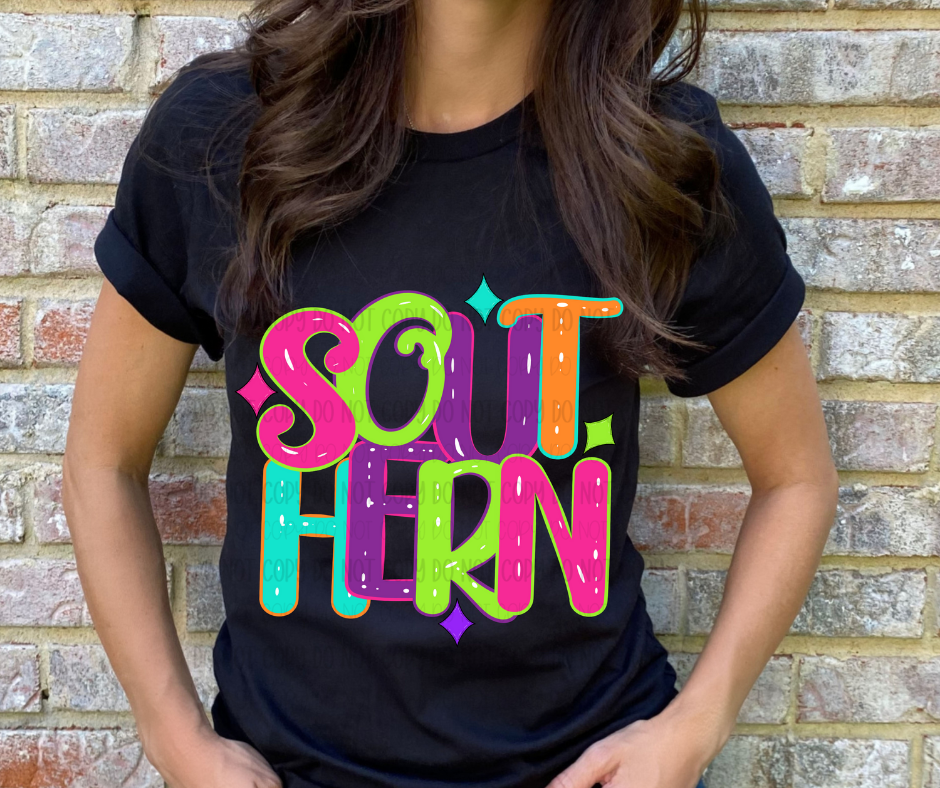 Southern - Neon State- DTF Transfer