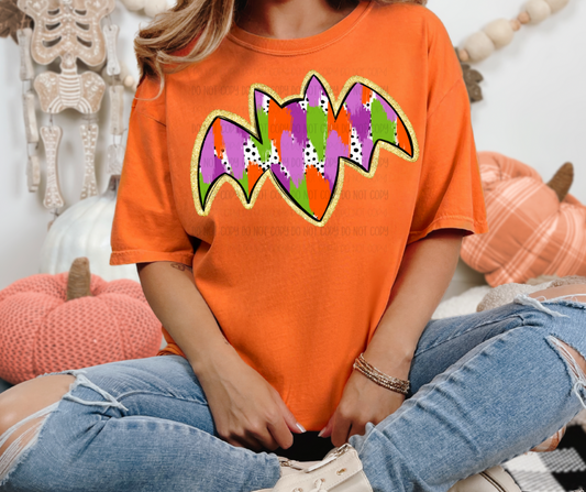 Paint Stroke Bat  | DTF TRANSFER |