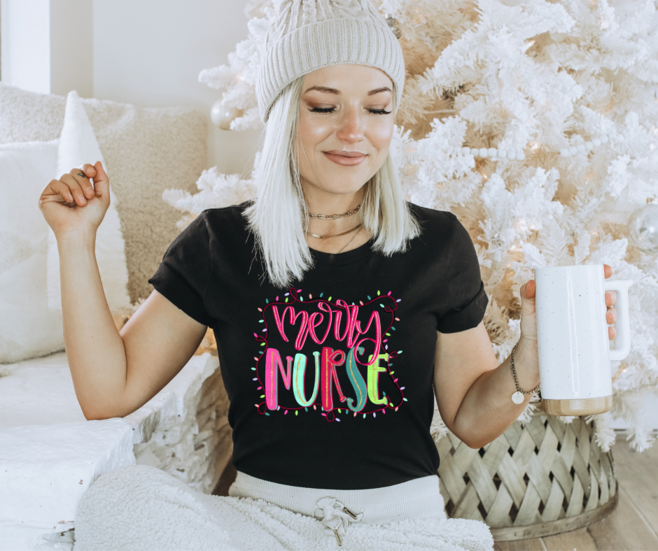 Merry Name * Dropdown  | DTF TRANSFER |
