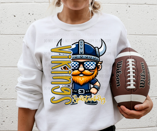 Spartanburg Vikings   - DTF Transfer