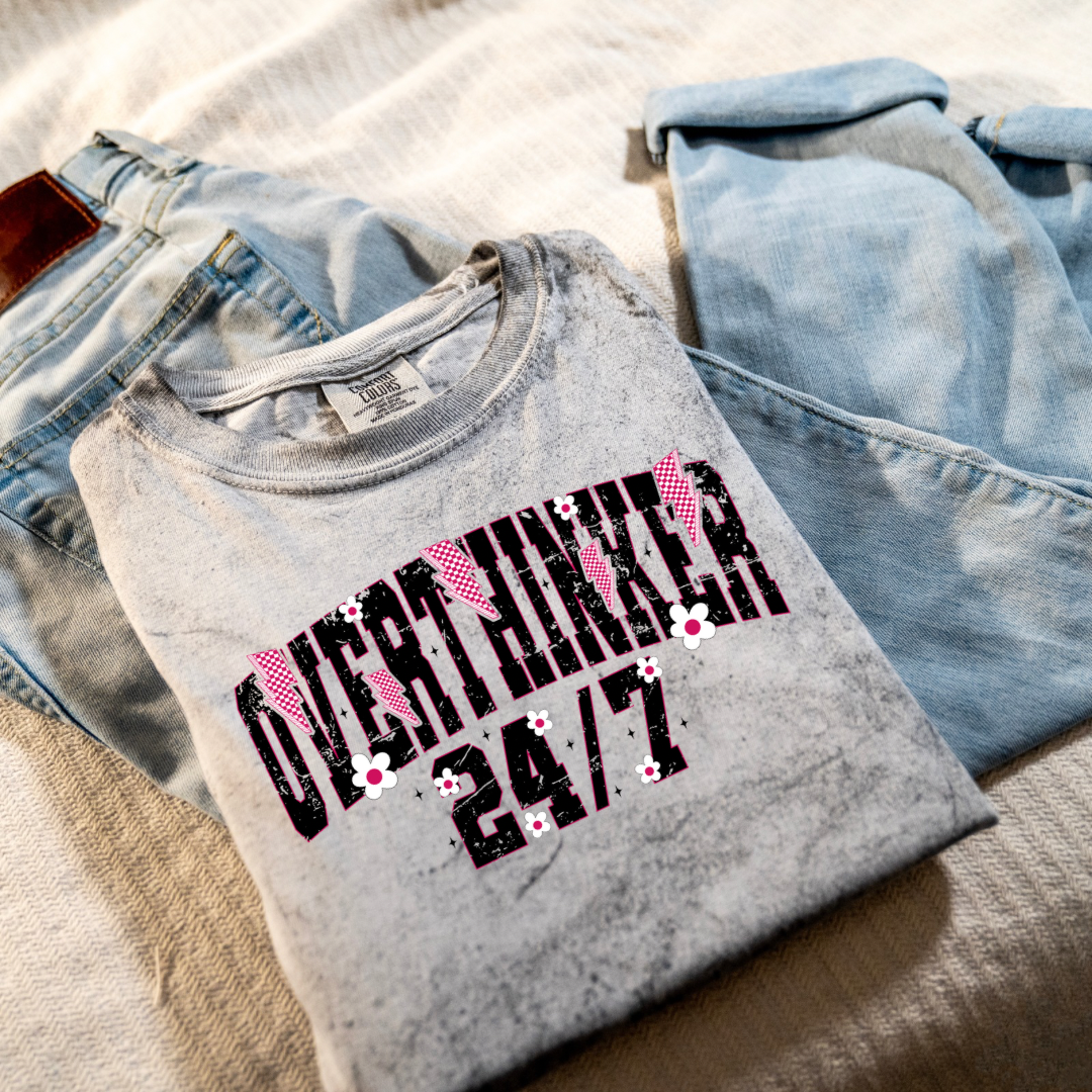 Overthinker 24/7  | DTF TRANSFER