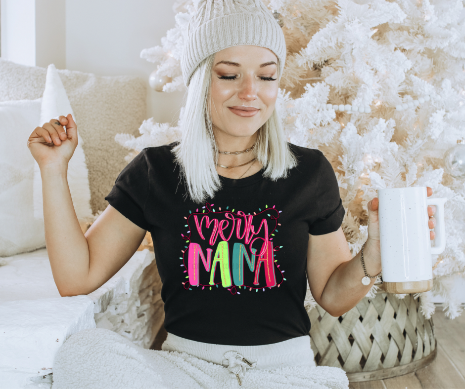 Merry Name * Dropdown  | DTF TRANSFER |