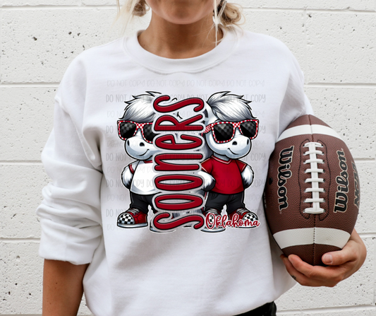 Oklahoma Sooners  - DTF Transfer