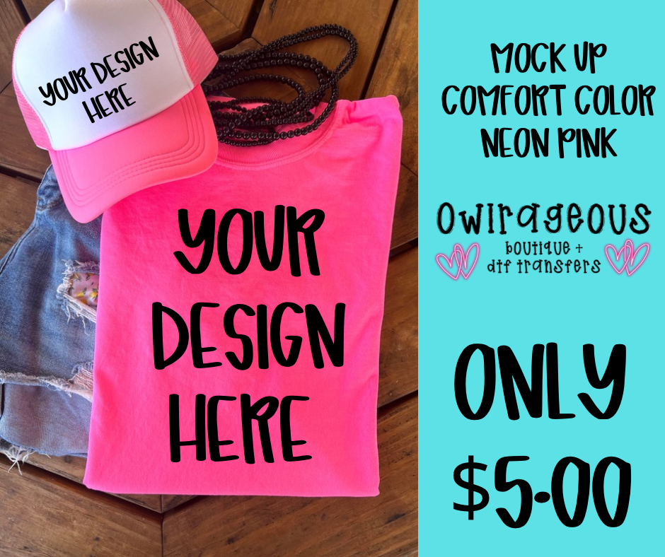 CC PINK MOCK UP WITH HAT