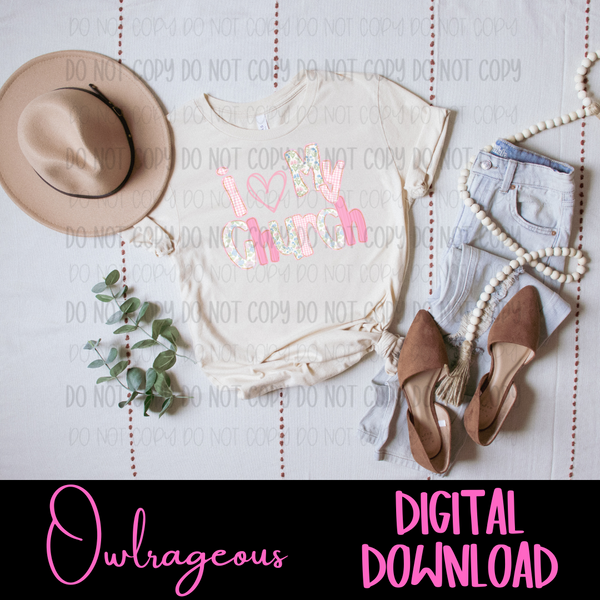 I LOVE MY CHURCH | PINK PASTEL | DIGITAL DOWNLOAD