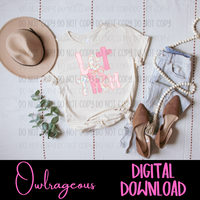 LET THEM | PINK BOWS  | DIGITAL DOWNLOAD