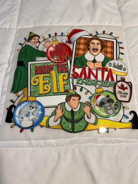 buddy the elf DTF Transfer