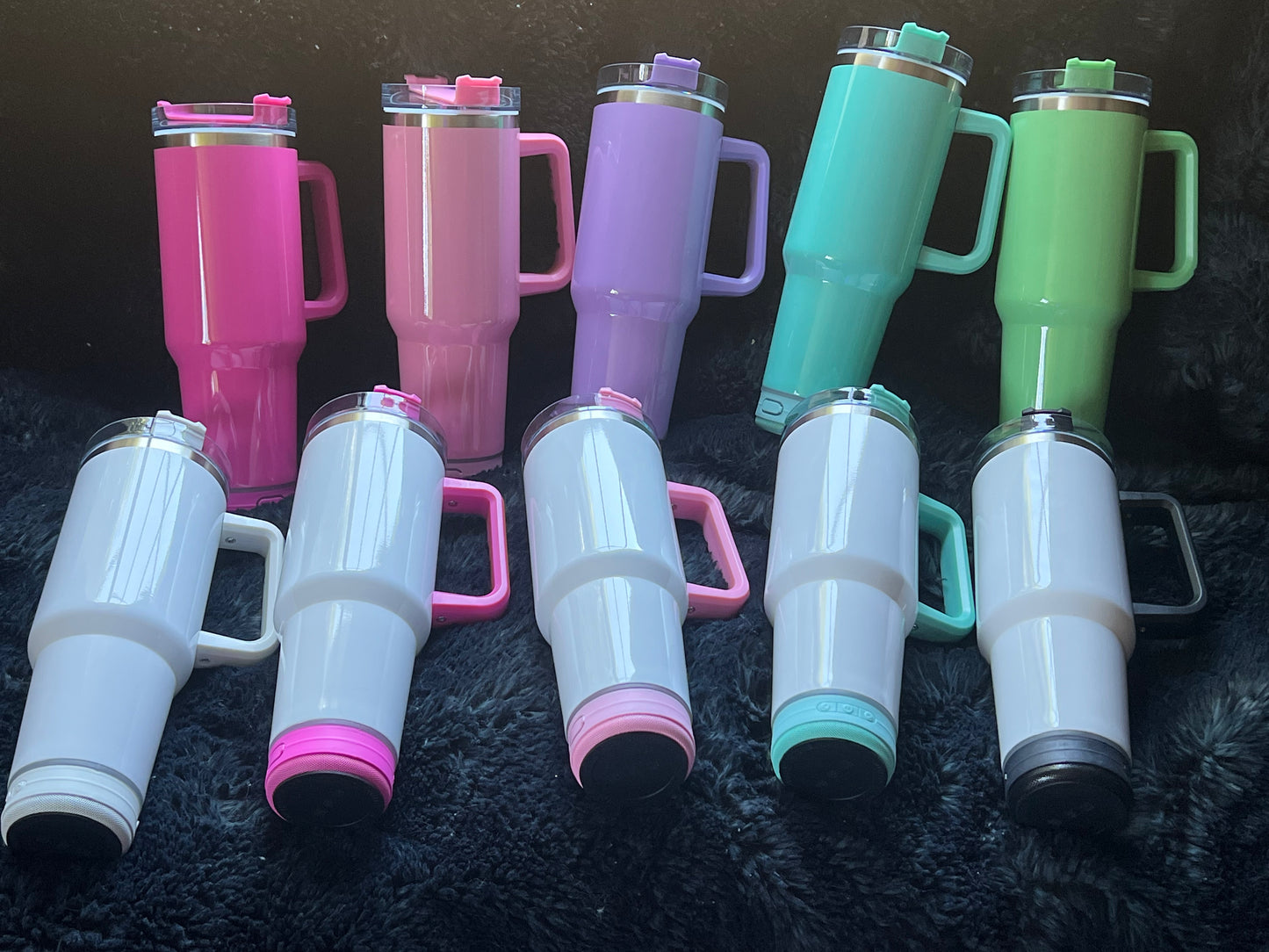 IN STOCK Bluetooth Speaker Sublimation 40 oz Tumbler - Tumbler with Handle  - WHOLESALE