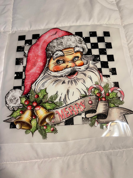 Vintage Santa DTF Transfer