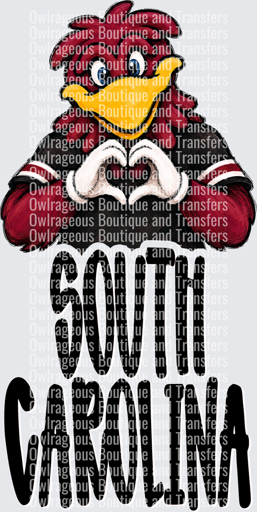 South Carolina Gamecocks BLACK