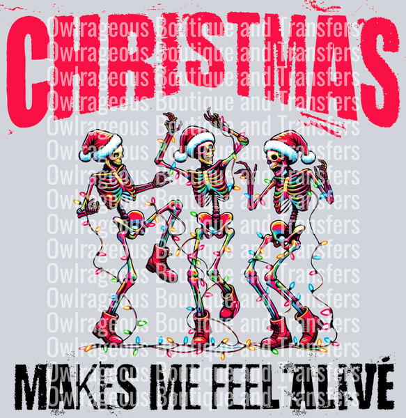 Christmas Makes Me Feel Alive