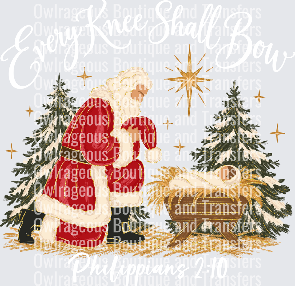 Every Knee Shall Bow WHITE