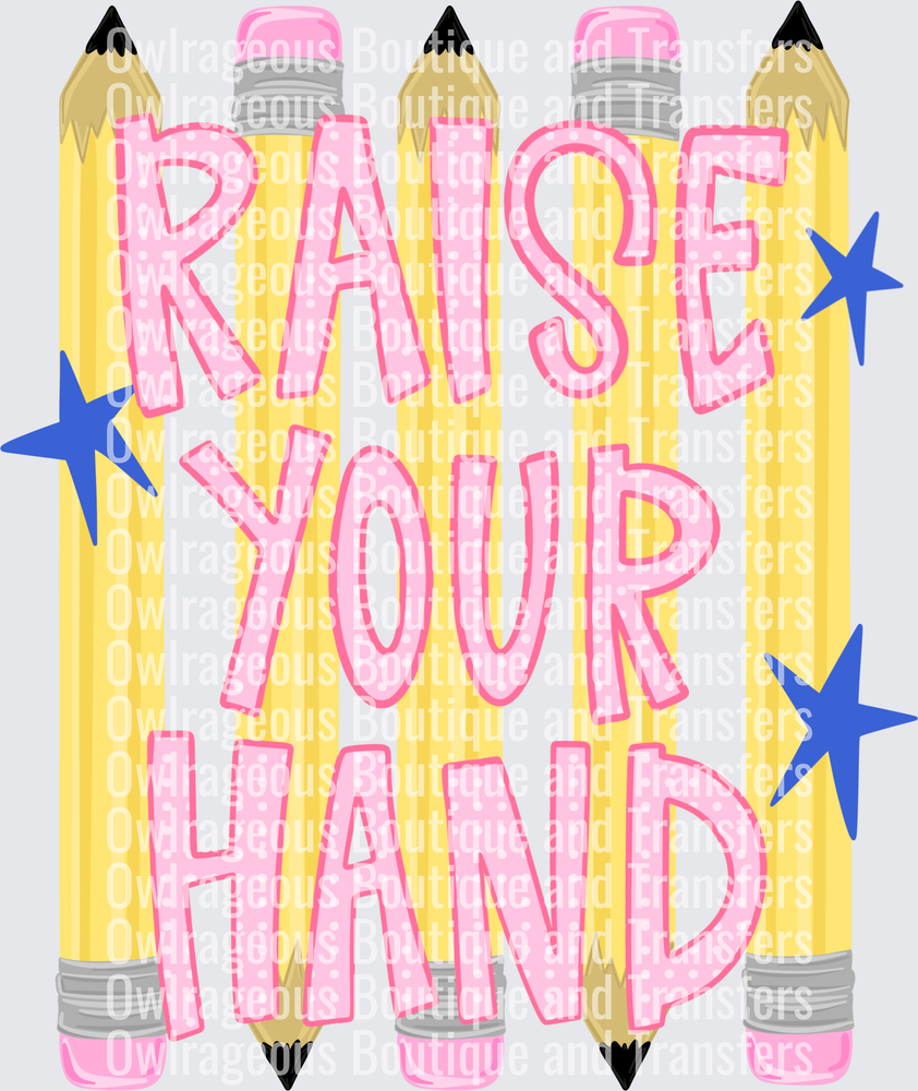 Raise your hand