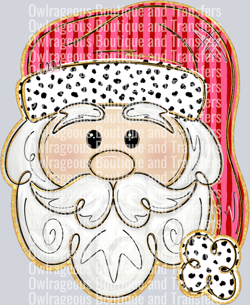 JCDWhimsicalSantaPink