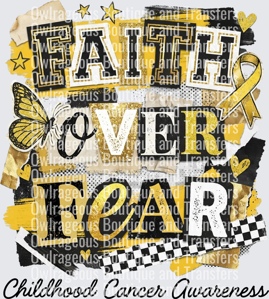 faith over fear childhood cancer