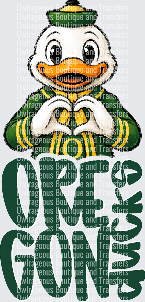 Oregon Ducks GREEN