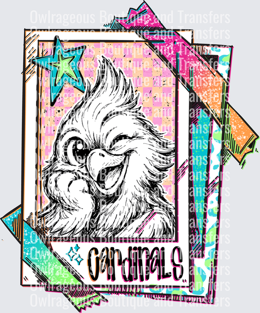 neon cardinals