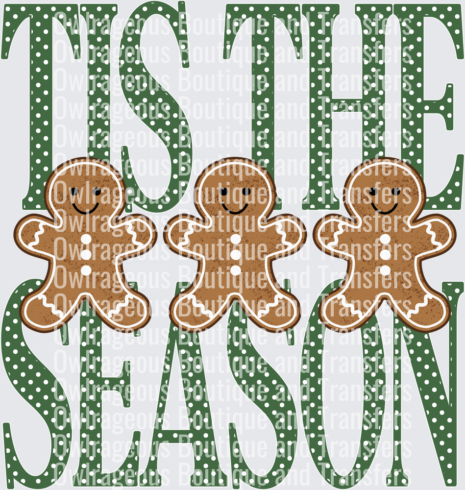 tistheseason-polkastacked-gingerbreadtrio-green