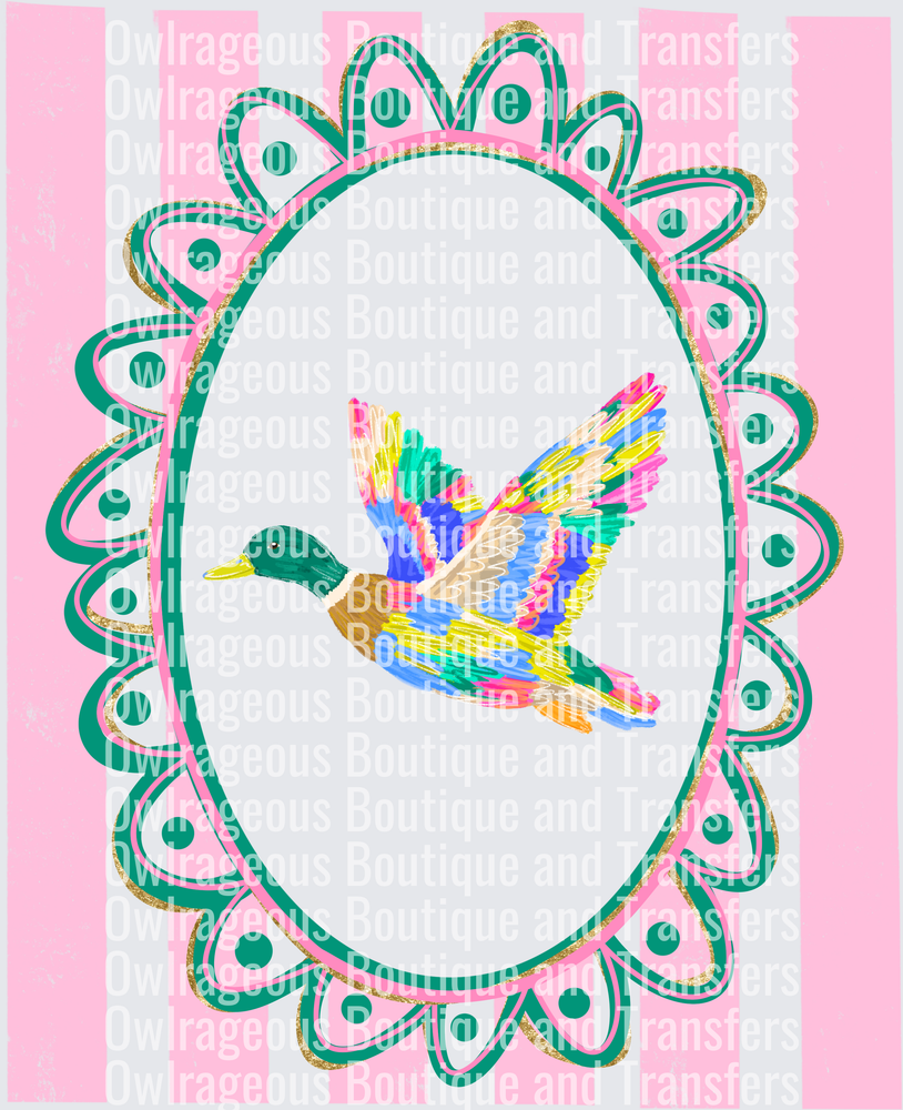 freebie pink duck
