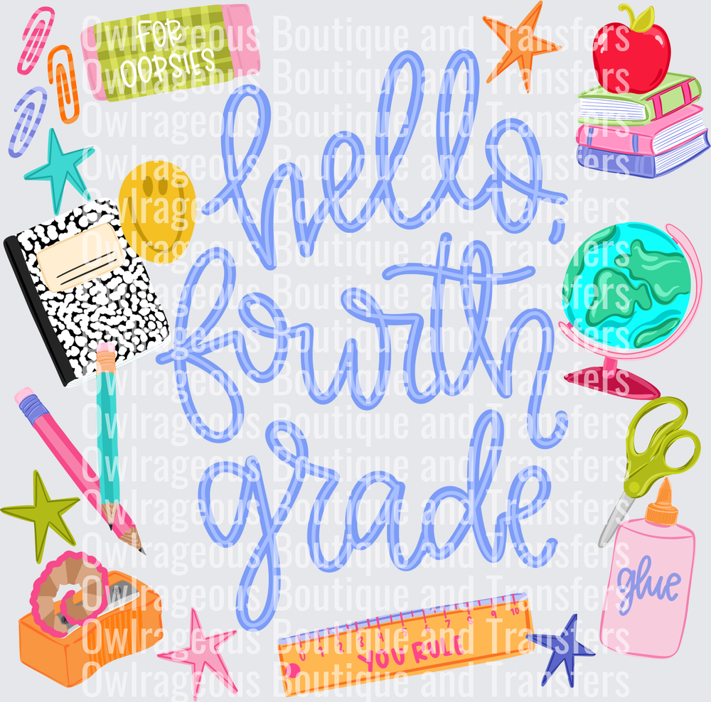 HELLO FOURTH GRADE