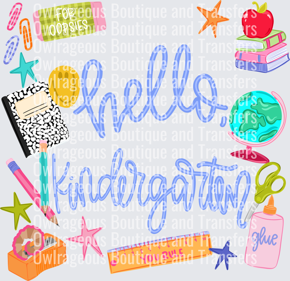 HELLO KINDERGARTEN