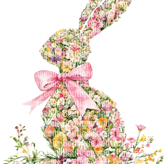 Floral Easter Bunny300dpi