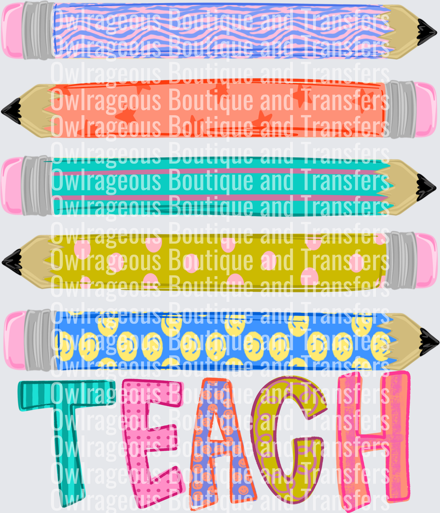 teach pencils