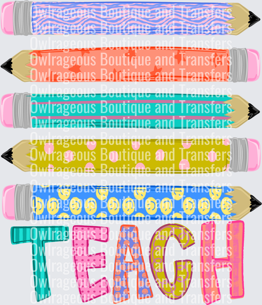 teach pencils