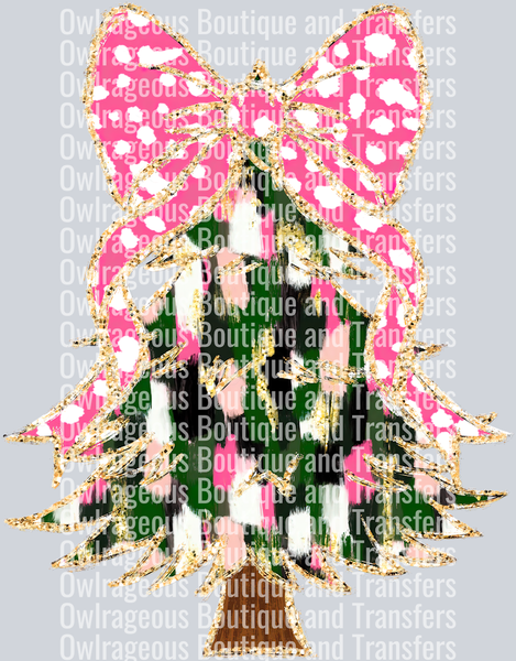 PINK BOW TREE