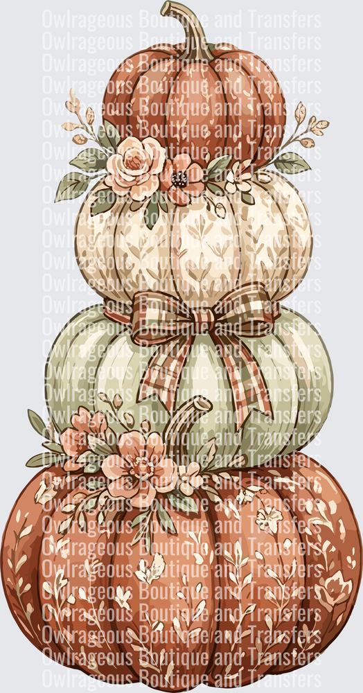 STACKED PUMPKINS