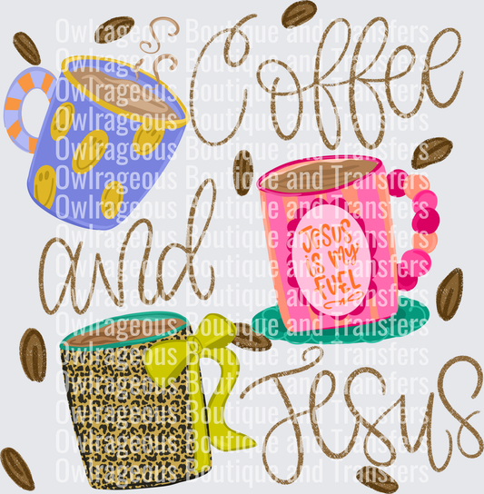 Coffee and Jesus Freebie