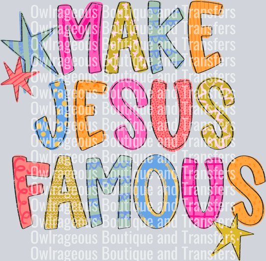 Makejesusfamousstars