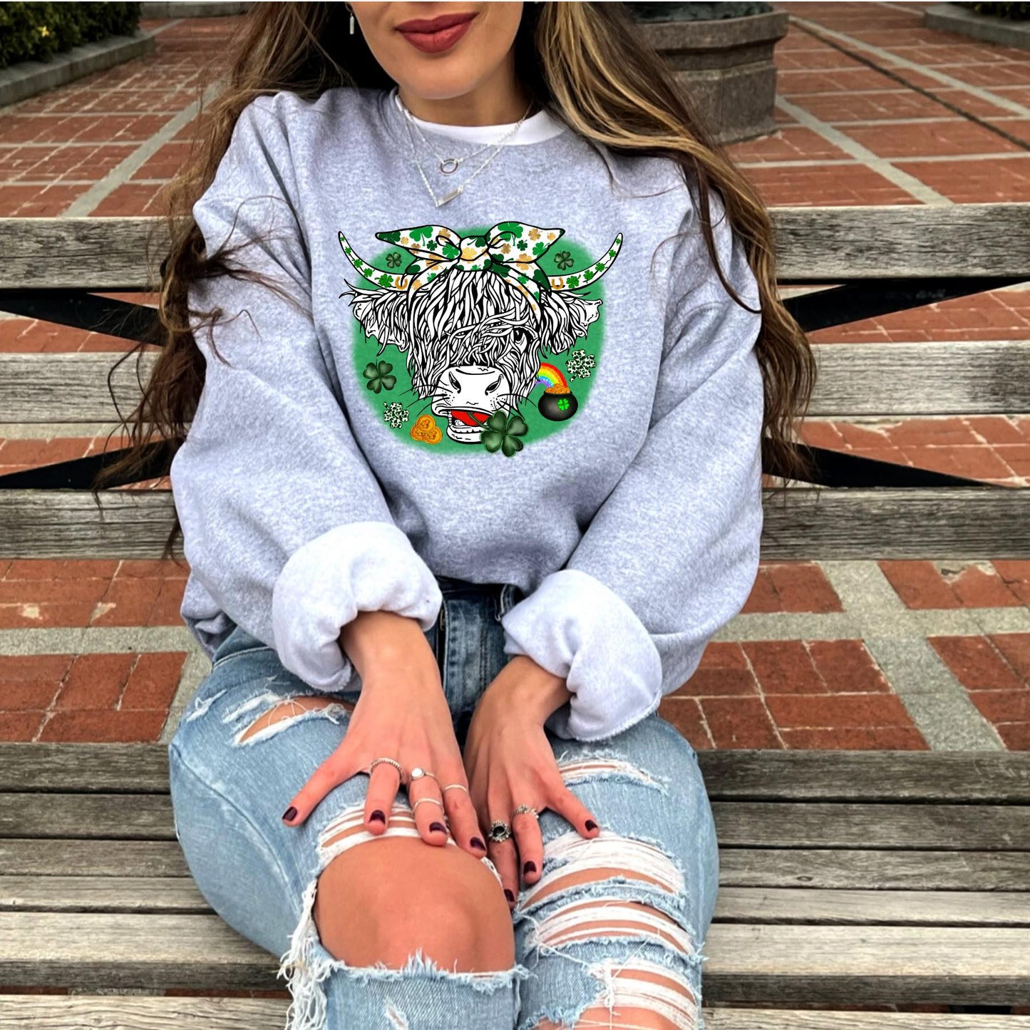 St Patty Cow Tee