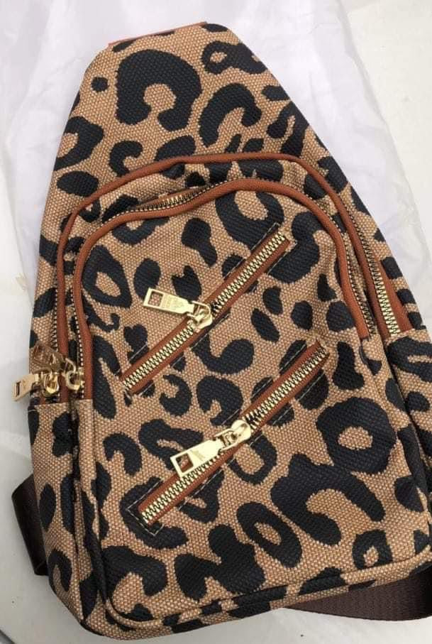 PREORDER Leopard Sling Bag- Wholesale