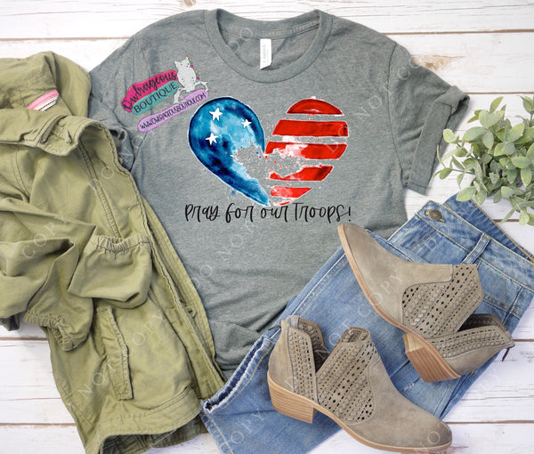 Pray for our troops tee