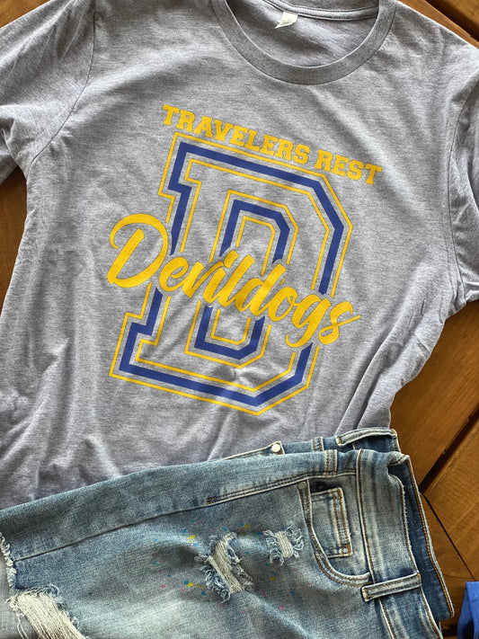 TRAVELERS REST Devildogs tee